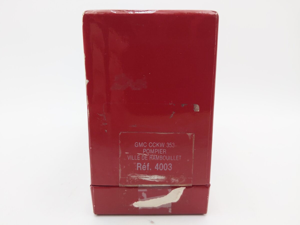 Sibur 4003 1:50 GMC CCKW 353 Pompiers Fire Truck EX/Box