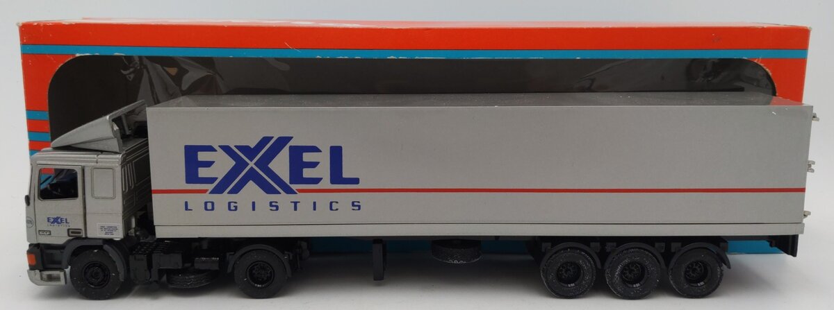 Tekno 1:50 DAF 95 Artic "Excel Logisitics" Semi-Truck w/Trailer EX/Box