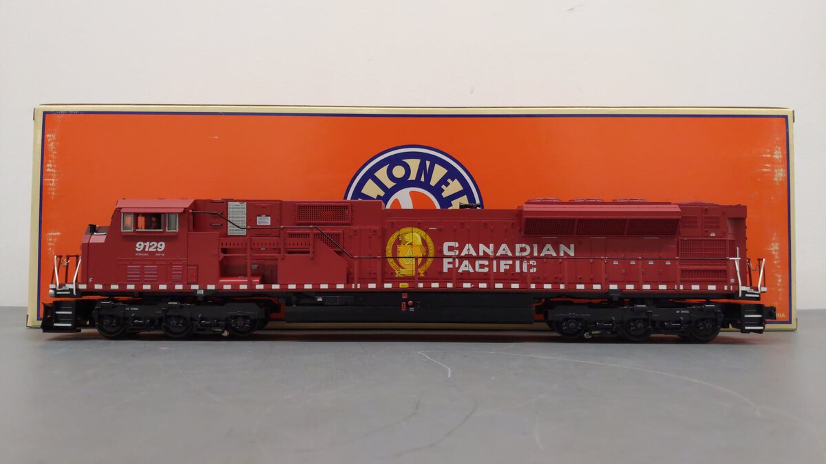 Lionel 6-18271 O Gauge Canadian Pacific SD90MAC Diesel Locomotive w/TMCC #9129 EX/Box