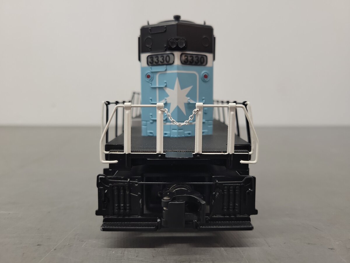 MTH 20-2468-1 O Gauge Maersk/NS SD40-2 Diesel Engine w/PS2 #3330 EX/Box