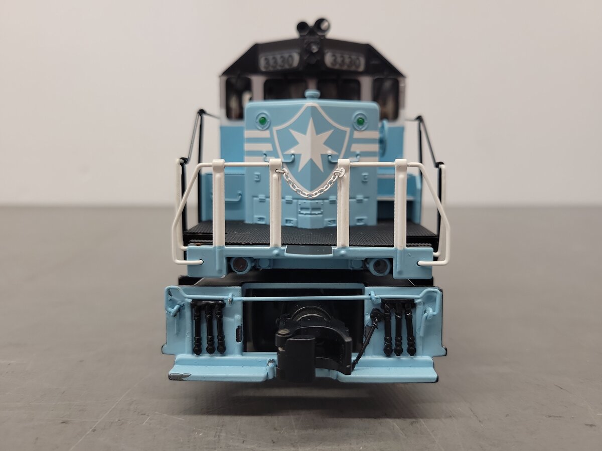 MTH 20-2468-1 O Gauge Maersk/NS SD40-2 Diesel Engine w/PS2 #3330 EX/Box