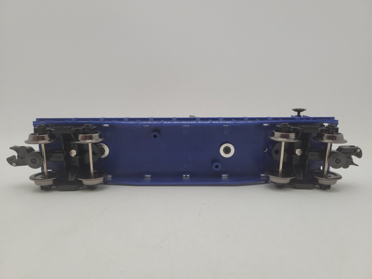 Menards 279-4490 O Gauge US Airforce Flatcar w/ 2 Rockets EX/Box