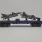 Menards 279-4490 O Gauge US Airforce Flatcar w/ 2 Rockets EX/Box