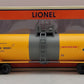 Lionel 2343021 O US Army Unibody Tank Car #18599 LN/Box
