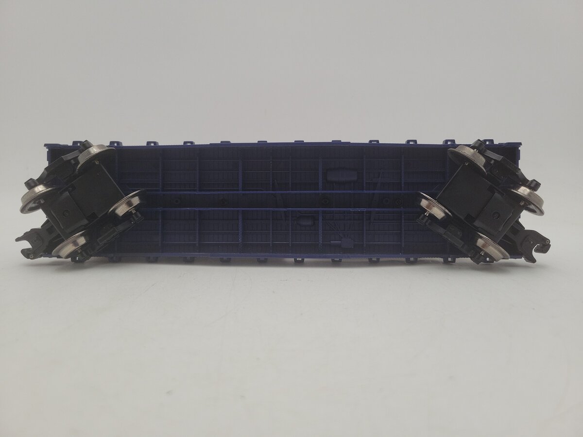 Menards 279-3448 O Gauge Navy Flatcar w/ Navy Van & Rocket Fuel Container EX/Box