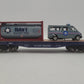 Menards 279-3448 O Gauge Navy Flatcar w/ Navy Van & Rocket Fuel Container EX/Box