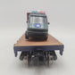 Menards 279-3448 O Gauge Navy Flatcar w/ Navy Van & Rocket Fuel Container EX/Box