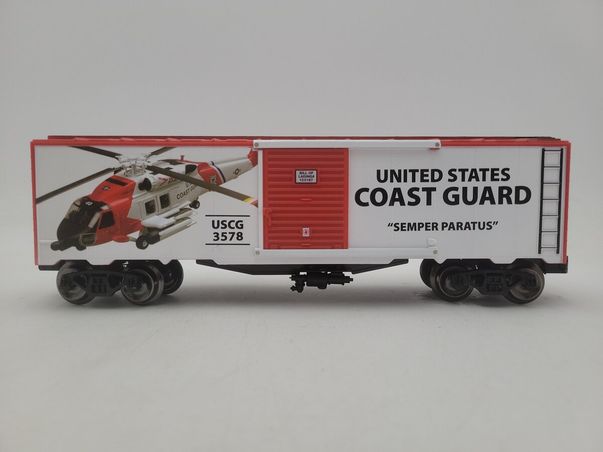 Menards 275-9178 O Gauge U.S. Coast Guard Boxcar LN/Box