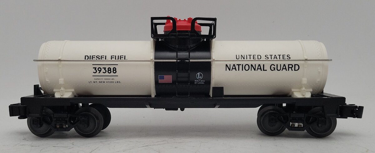 Lionel 6-39388 O USA/National Guard Tank Car EX/Box