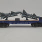 Menards 279-4490 O Gauge US Airforce Flatcar w/ 2 Rockets EX/Box