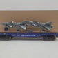Menards 279-4490 O Gauge US Airforce Flatcar w/ 2 Rockets EX/Box
