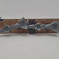Menards 279-4490 O Gauge US Airforce Flatcar w/ 2 Rockets EX/Box