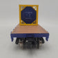 Menards 279-3187 O Gauge US Army Flatcar w/ Jet Fuel Container #2716 EX/Box