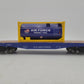 Menards 279-3187 O Gauge US Army Flatcar w/ Jet Fuel Container #2716 EX/Box
