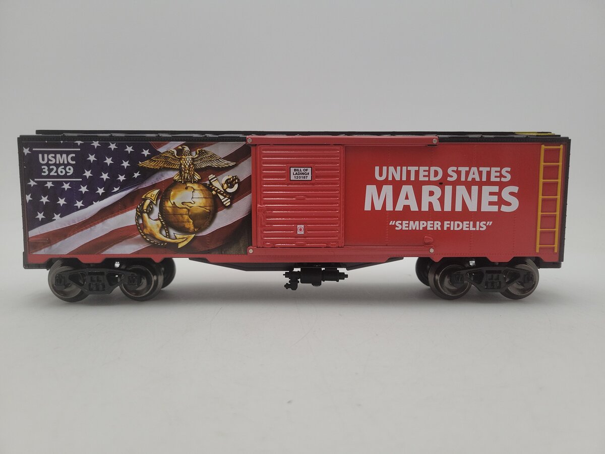 Menards 275-9176 O Gauge United States Marines Boxcar EX/Box