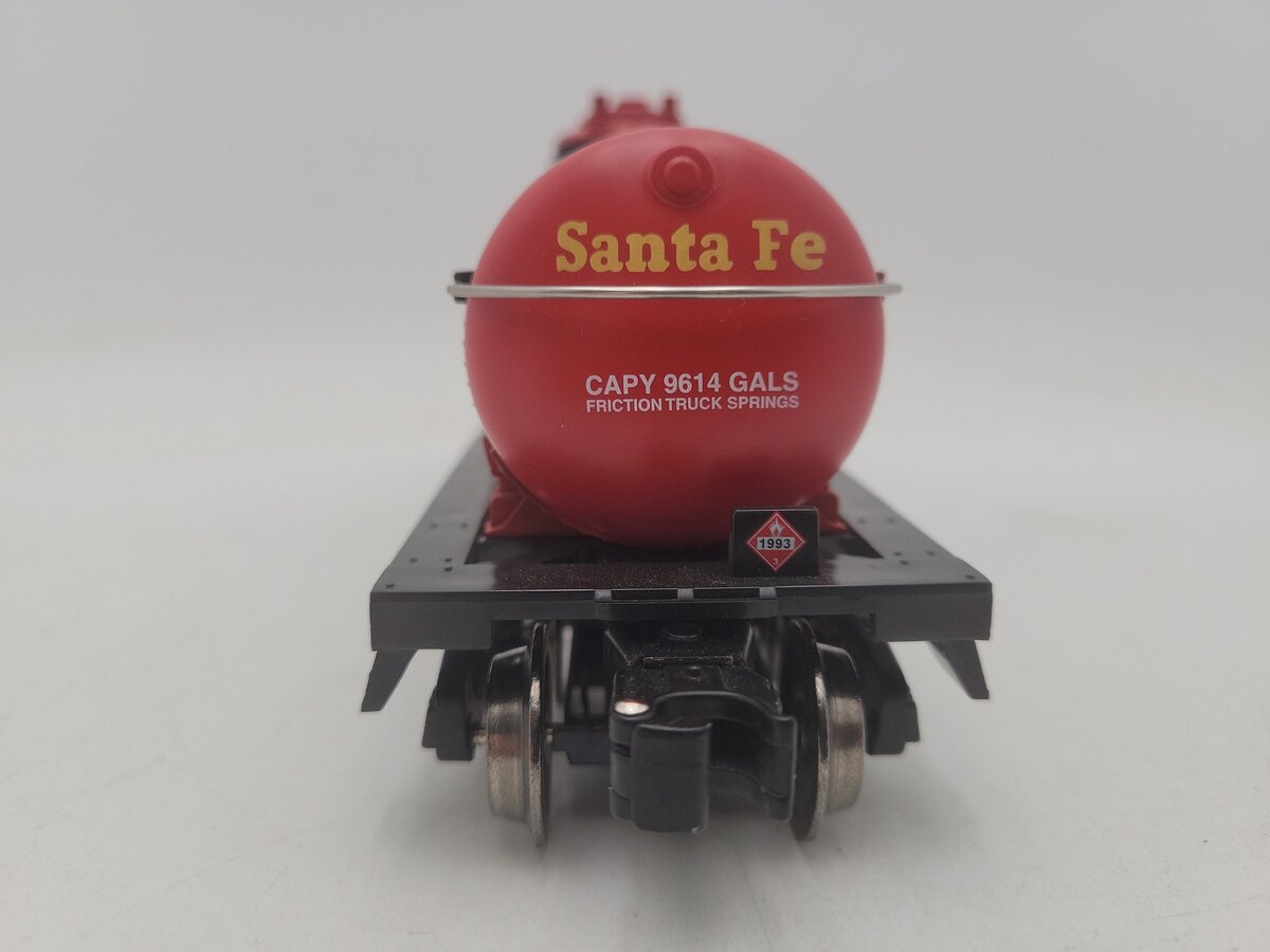 Menards 279-4322 O Gauge Santa Fe Tank Car EX