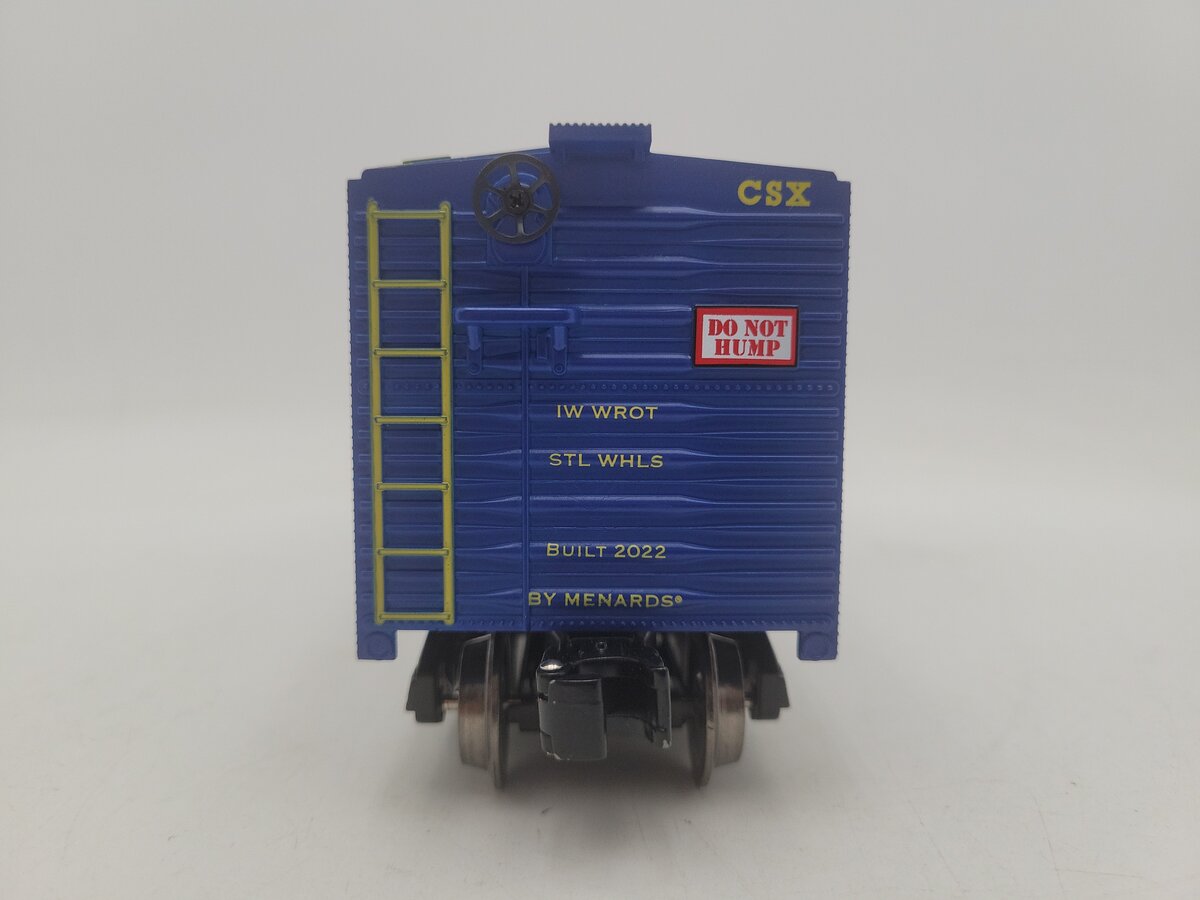 Menards 279-8736 O Gauge CSX Boxcar EX/Box