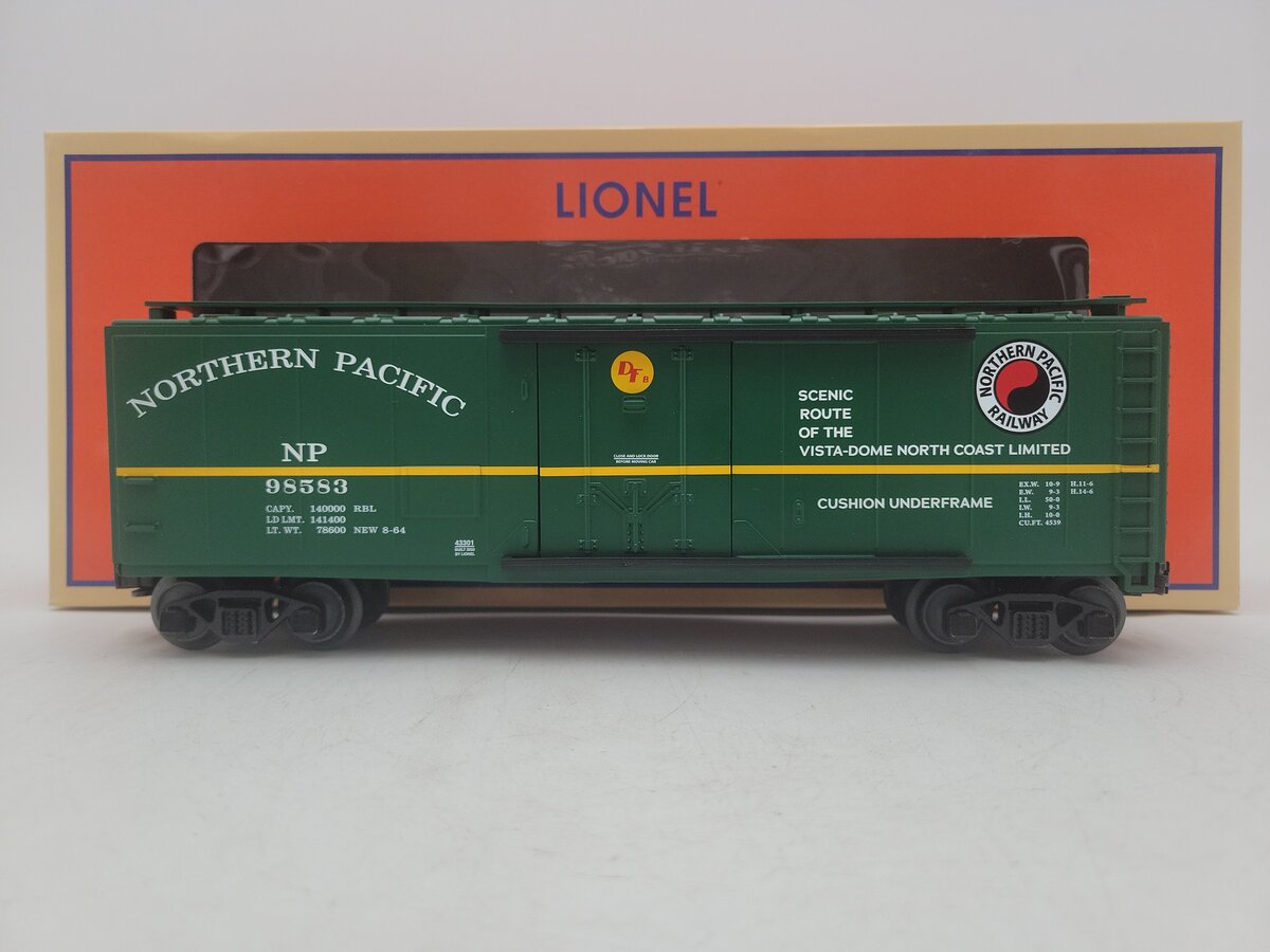 Lionel 2243301 O Gauge Northern Pacific RBL Reefer Car #98583 EX/Box