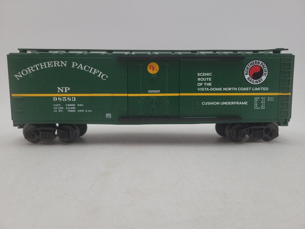 Lionel 2243301 O Gauge Northern Pacific RBL Reefer Car #98583 EX/Box