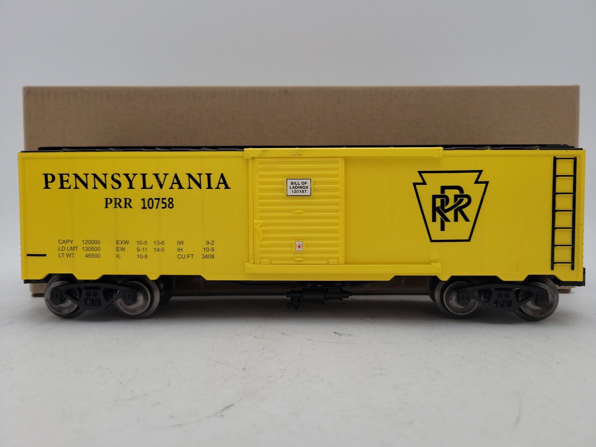 Menards 279-5331 O Gauge Pennsylvania Boxcar EX/Box