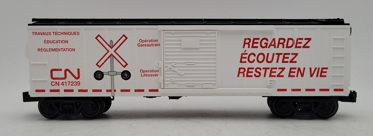 MTH 30-71119 O Canadian National Boxcar with Blinking LEDs #417239 LN/Box