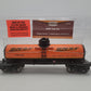 Menards 279-4322 O Gauge BNSF Single Dome Tank Car EX