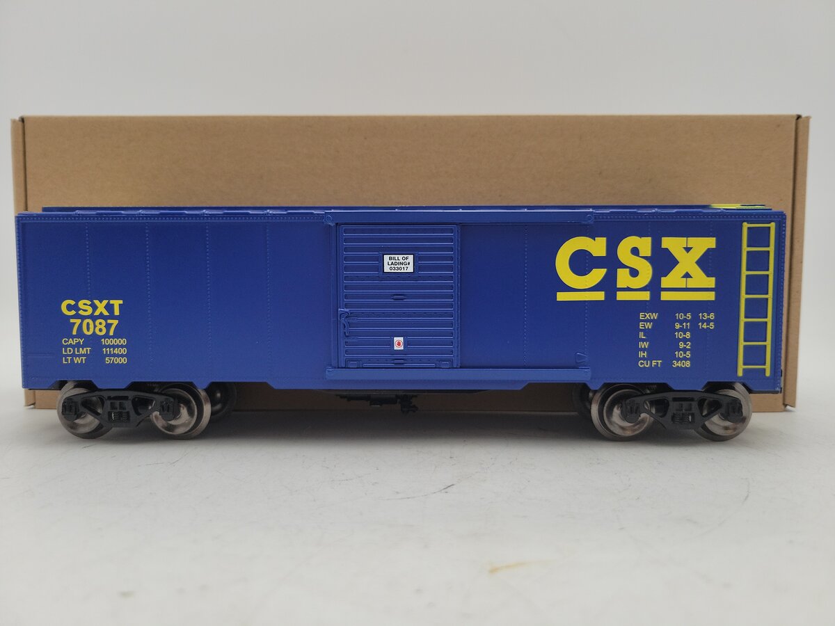 Menards 279-8736 O Gauge CSX Boxcar EX/Box
