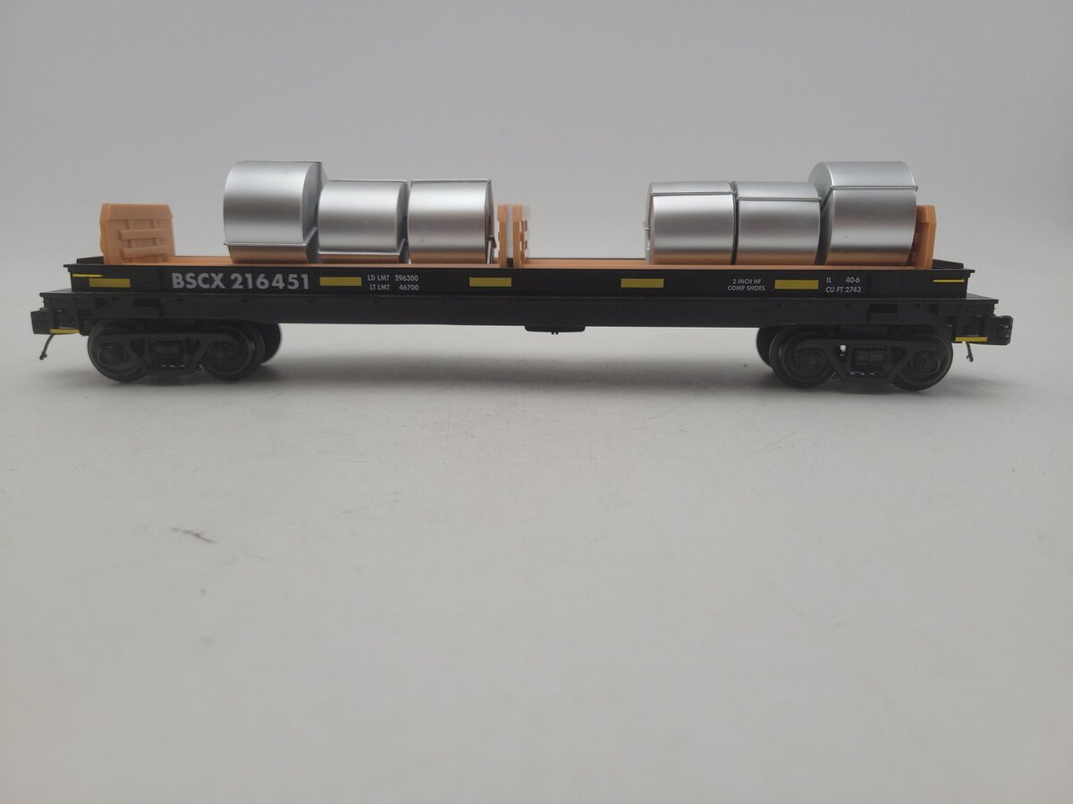 Lionel 2226451 O Gauge Bethlehem Steel Coil Car #216451 EX/Box