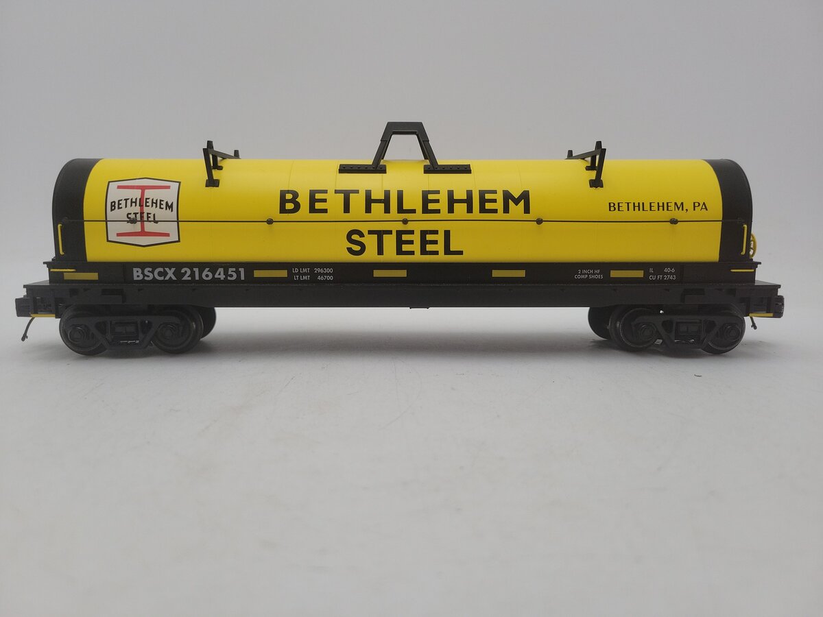 Lionel 2226451 O Gauge Bethlehem Steel Coil Car #216451 EX/Box