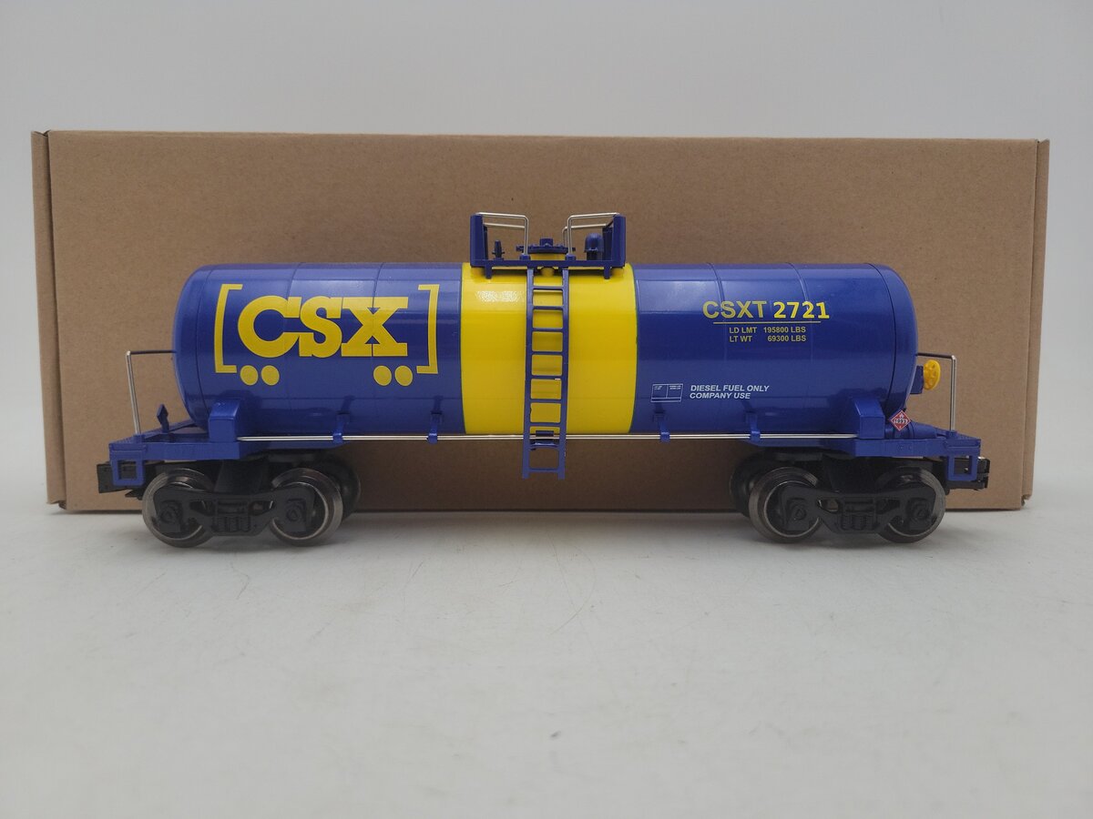 Menards 279-6732 O Gauge CSX Tanker Car LN/Box