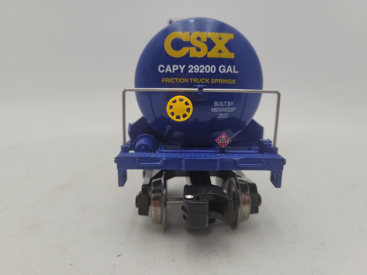 Menards 279-6732 O Gauge CSX Tanker Car LN/Box