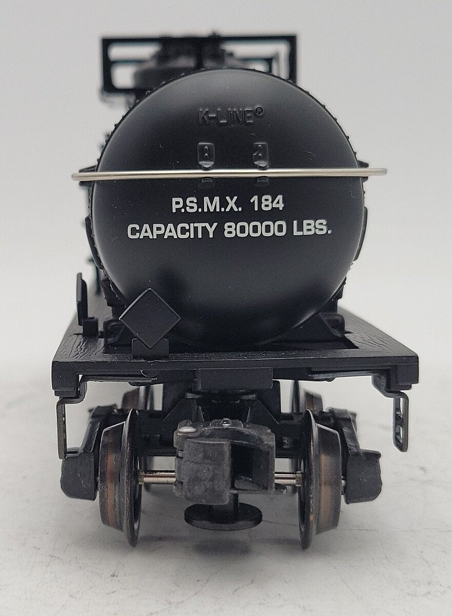 K-Line K632-1891 O Gauge Pennsylvania Salt Mfg. Co Single Dome Tank Car #184 EX/Box