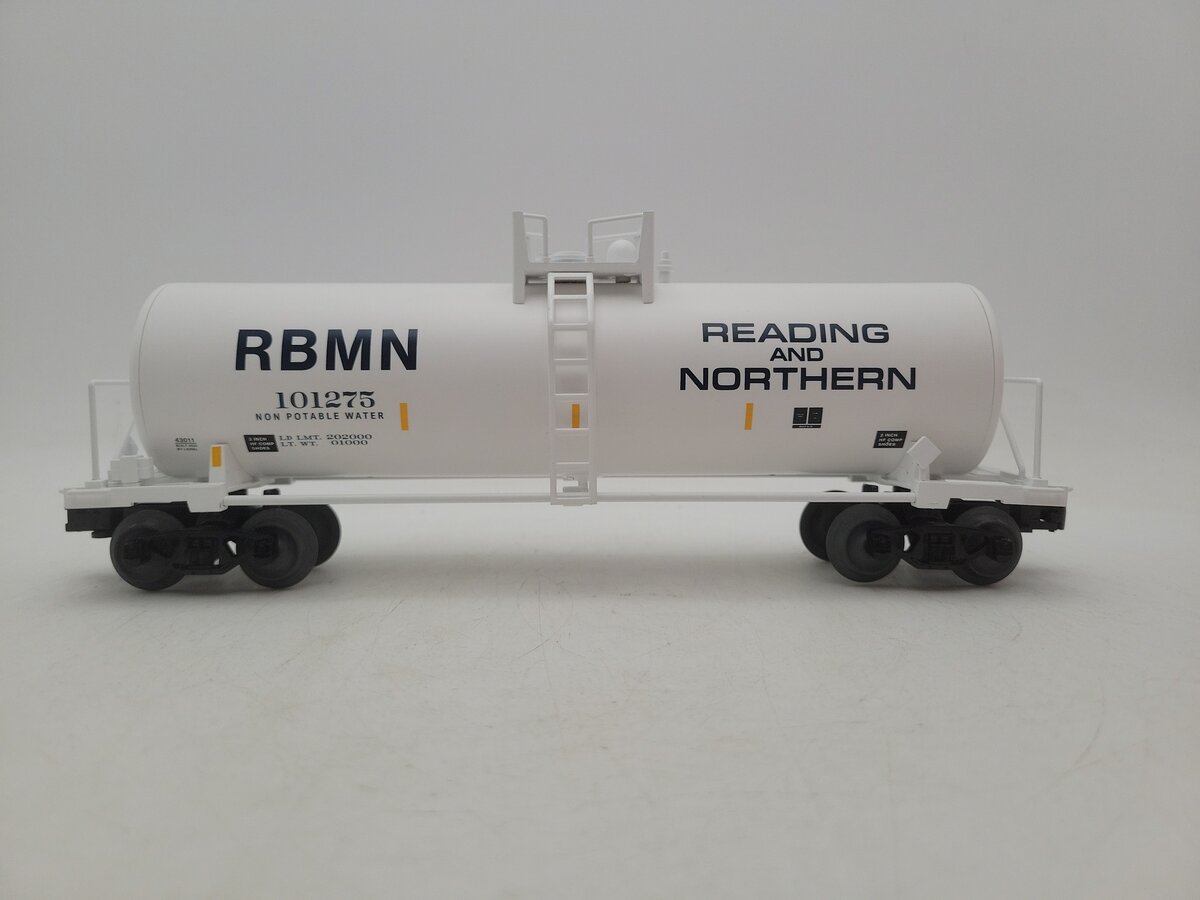 Lionel 2343011 O Gauge Reading & Northern Unibody Tank Car #101275