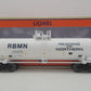 Lionel 2343011 O Gauge Reading & Northern Unibody Tank Car #101275 LN/Box