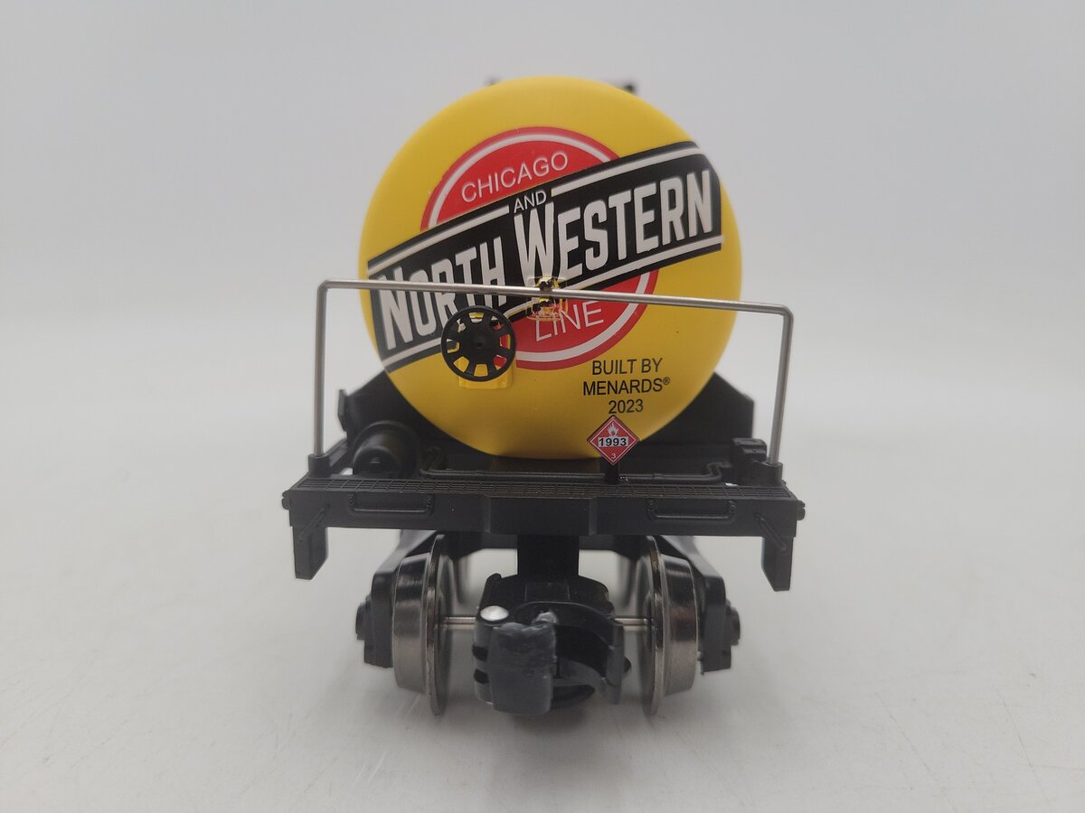 Menards 279-6742 O Gauge Chicago & North Western Tanker Car EX