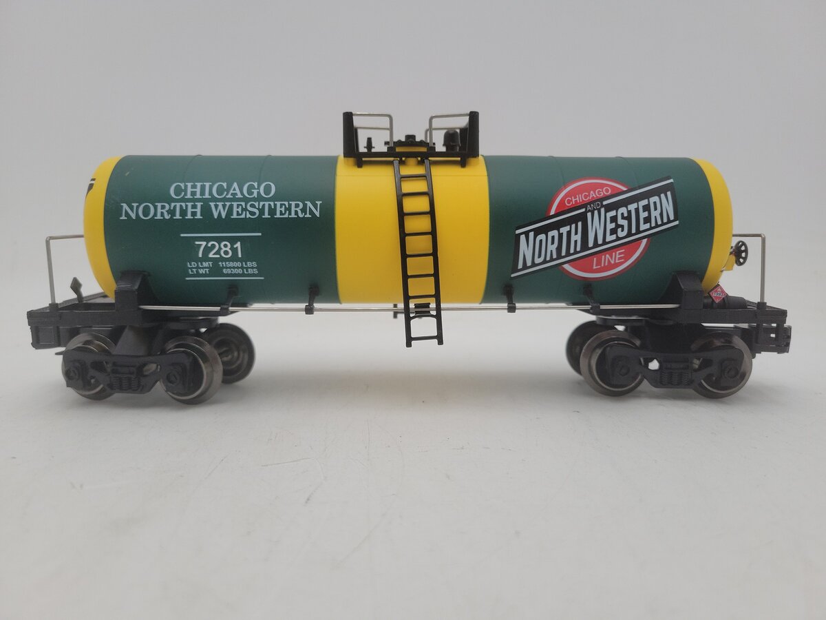 Menards 279-6742 O Gauge Chicago & North Western Tanker Car EX