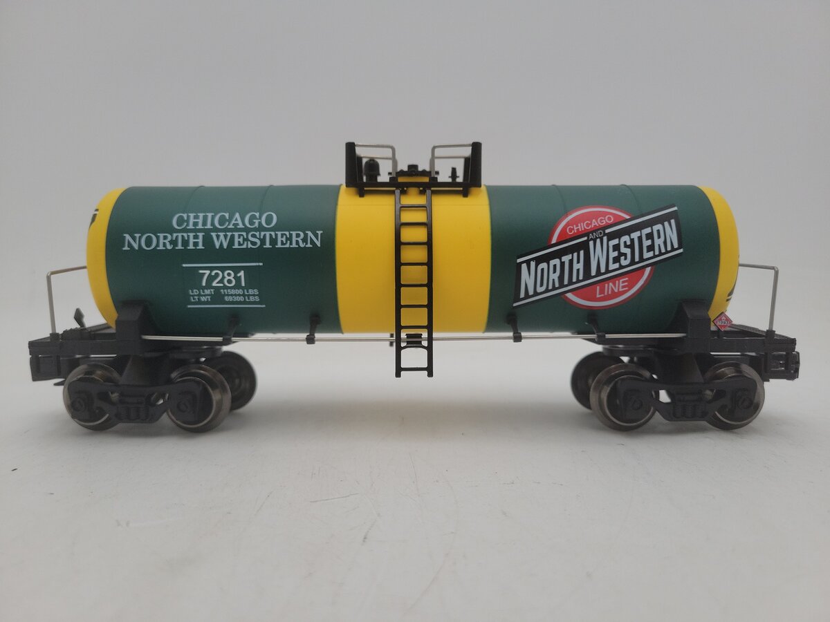 Menards 279-6742 O Gauge Chicago & North Western Tanker Car EX