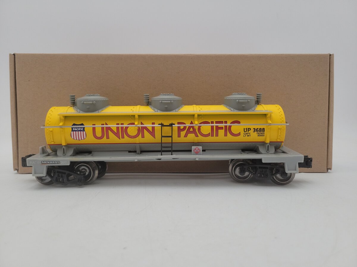 Menards 279-3960 O Gauge Union Pacific Tank Car EX/Box