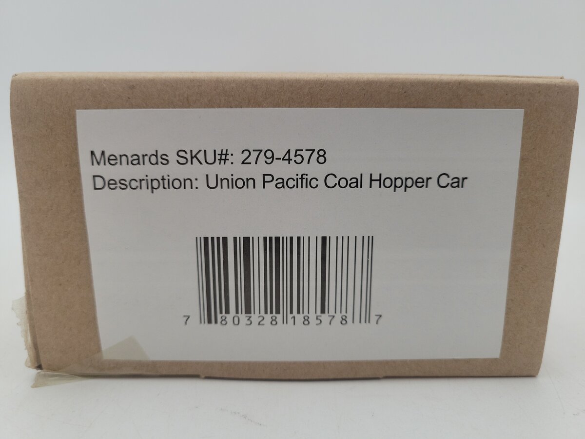 Menards 279-4578 O Gauge Union Pacific Coal Hopper EX/Box