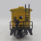 Lionel 6-9317 O Gauge AT&SF Blue & Yellow Bay Window Caboose #9317 VG/Box