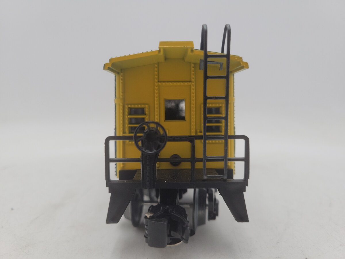 Lionel 6-9317 O Gauge AT&SF Blue & Yellow Bay Window Caboose #9317 VG/Box