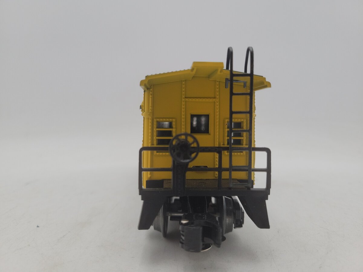 Lionel 6-9317 O Gauge AT&SF Blue & Yellow Bay Window Caboose #9317 VG/Box