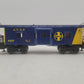 Lionel 6-9317 O Gauge AT&SF Blue & Yellow Bay Window Caboose #9317 VG/Box