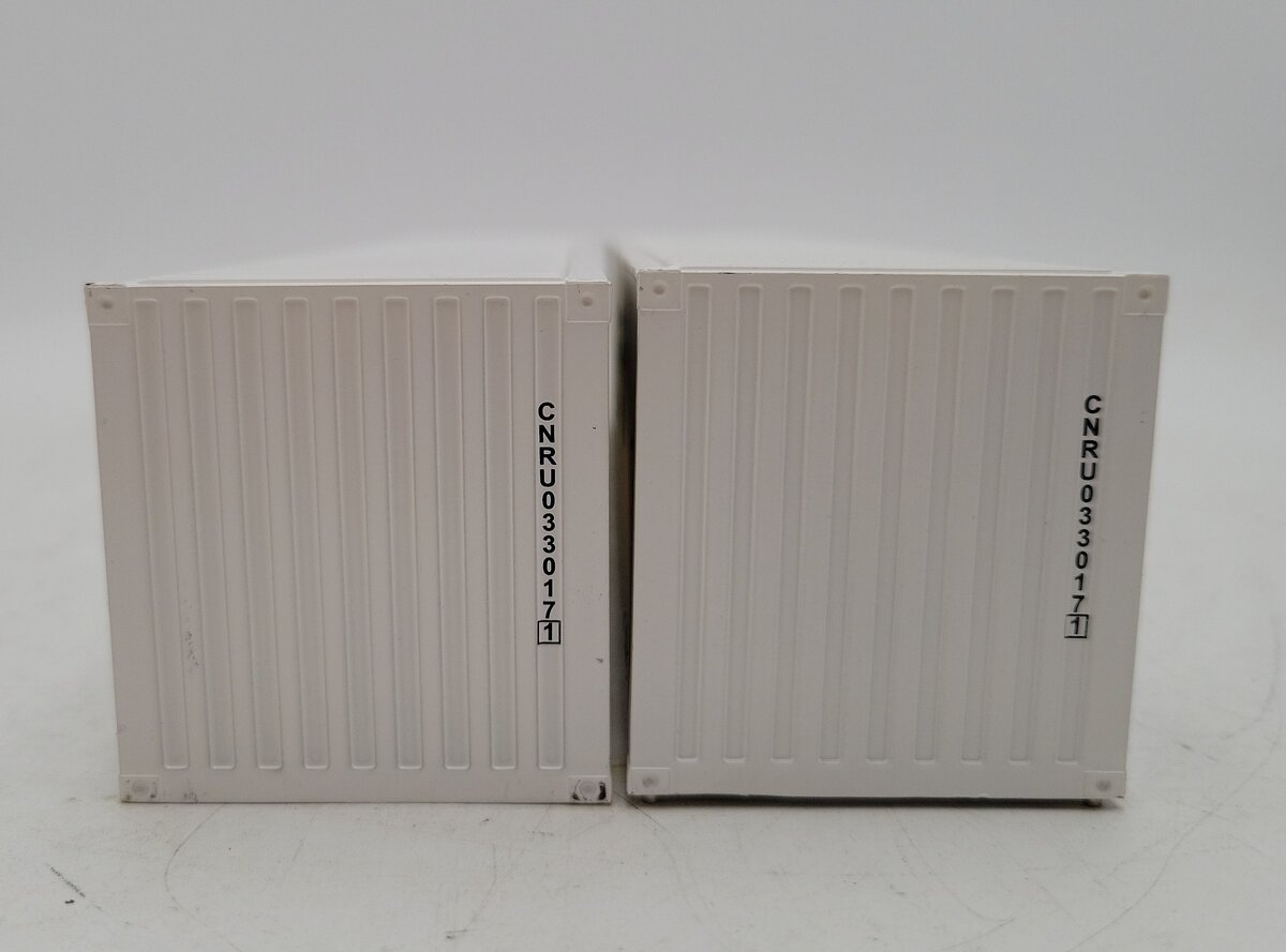 Menards 279-4660 O Gauge Canadian National 40' Containers (2-Pack) EX/Box