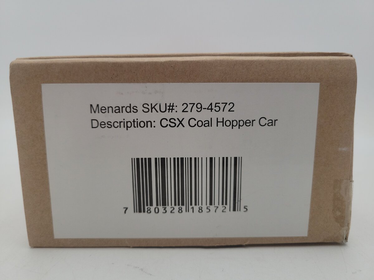 Menards 279-4572 O Gauge CSX Coal Hopper Car EX/Box