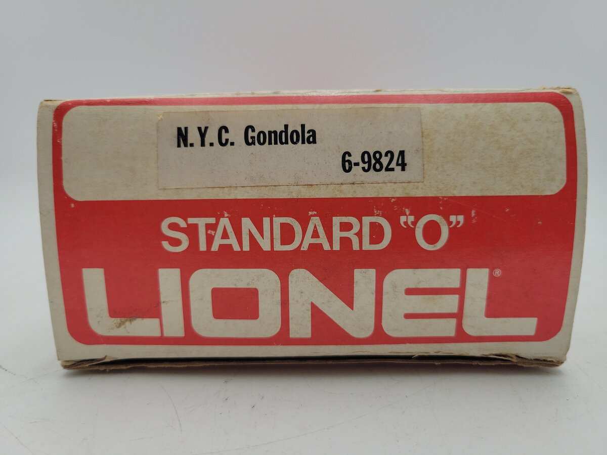 Lionel 6-9824 O Gauge New York Central Gondola with Coal Load #9824 EX/Box