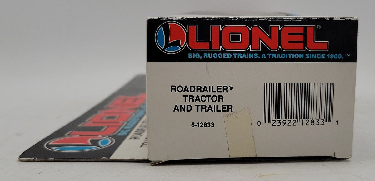 Lionel 6-12833 O 1:48 Scale RoadRailer Tractor & Trailer Truck EX/Box