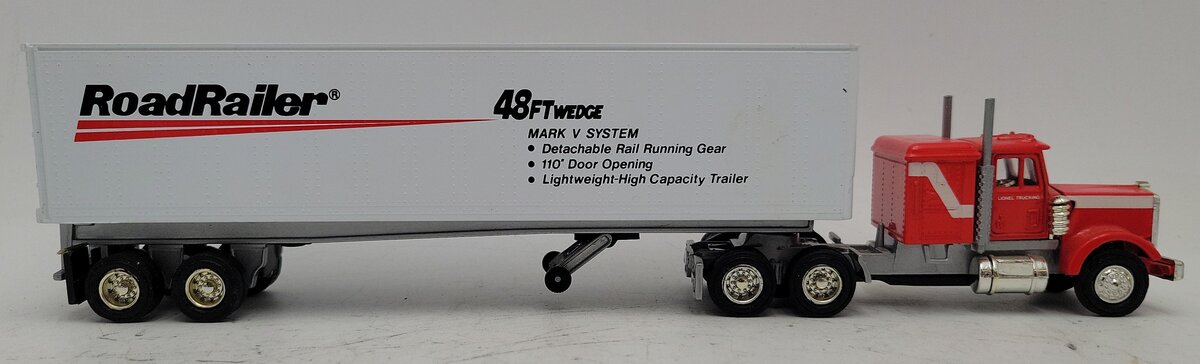 Lionel 6-12833 O 1:48 Scale RoadRailer Tractor & Trailer Truck EX/Box