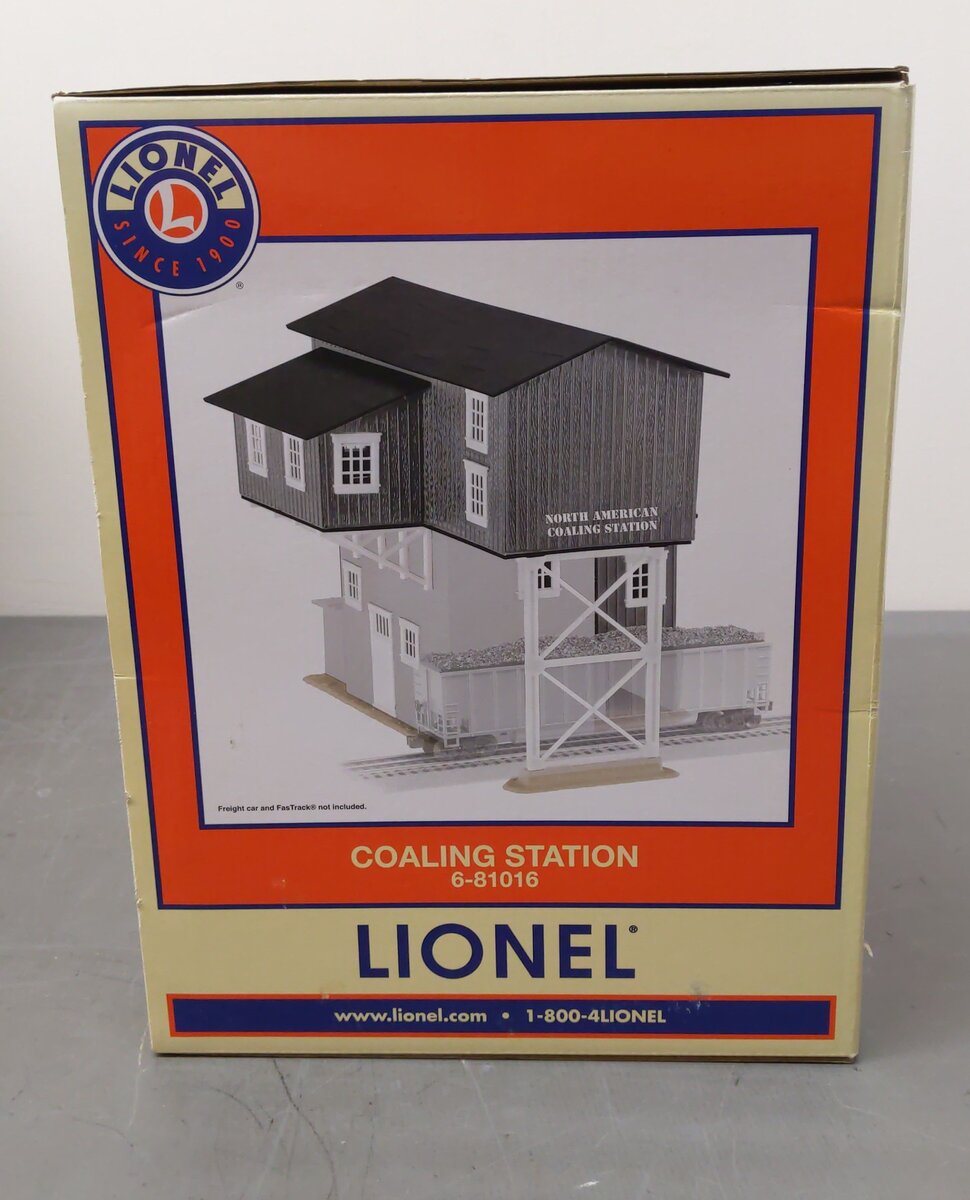 Lionel 6-81016 O Gauge North American Coaling Station EX/Box