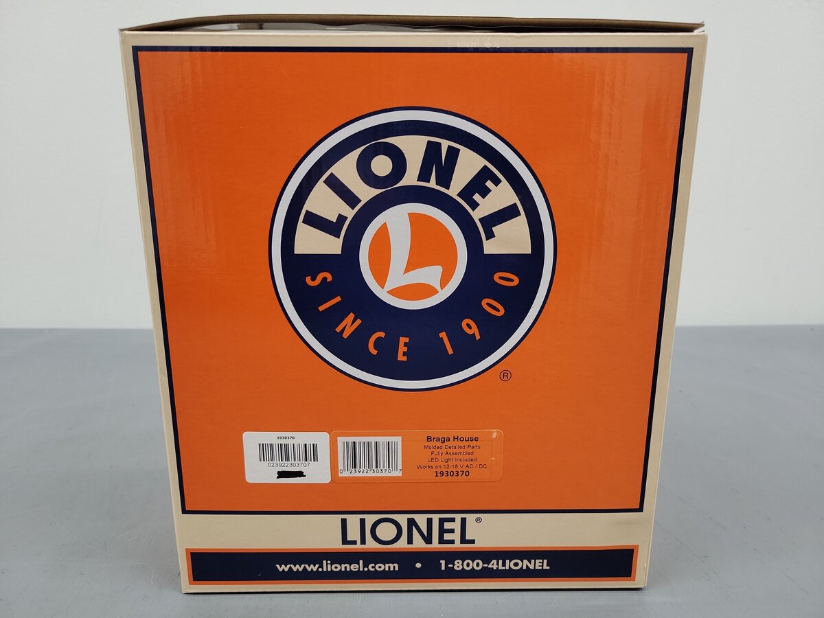 Lionel 1930370 O Gauge Braga House VG/Box